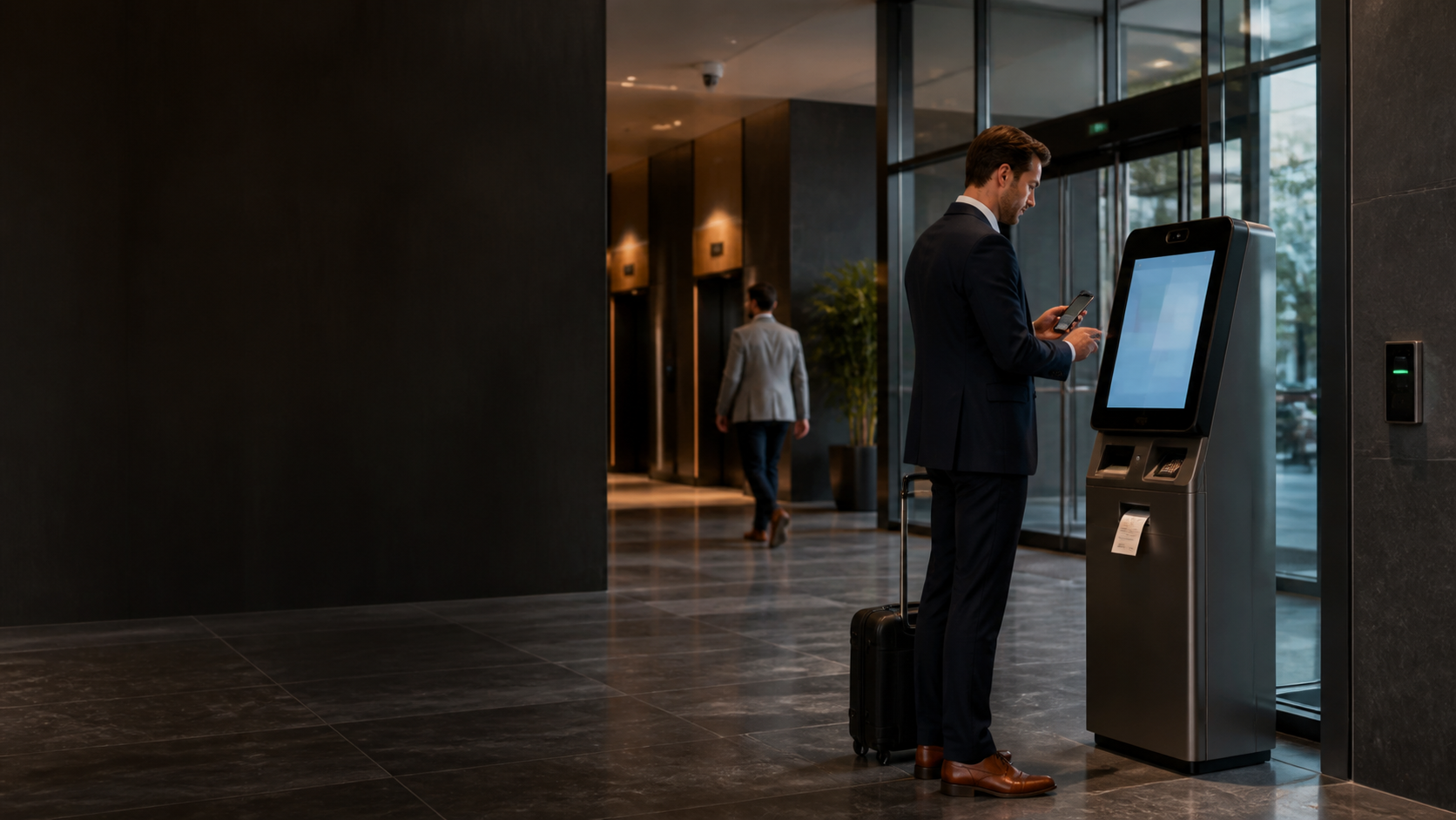 Lobby Visitor Management for Commercial Buildings